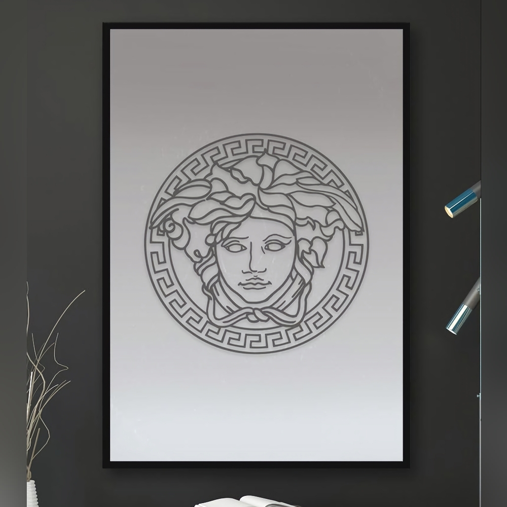 Versace 8 1/2"x11" Framed Wall Art